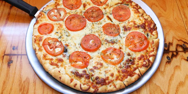 Four-Cheese Thin Crust Pizza