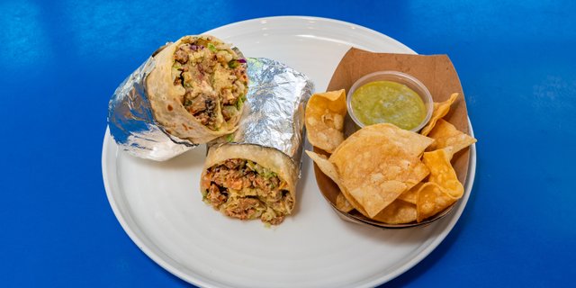 Señor Pork Burrito Boxed Lunch