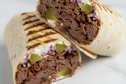 Steak Shawarma Wrap