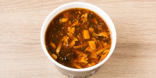 Hot & Sour Chicken Soup W/ Black Mushroom Soup