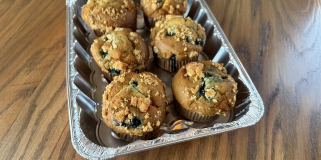 Blueberry Jumbo Muffins