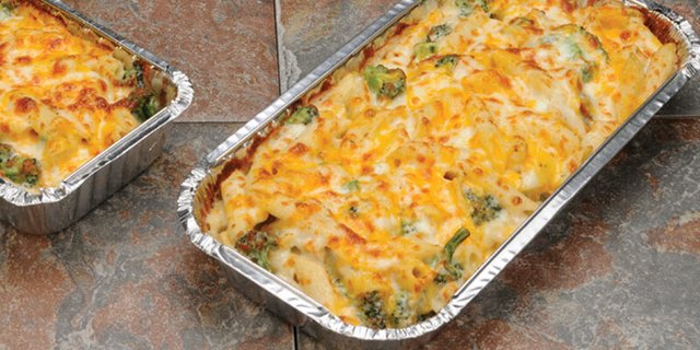Baked Penne Chicken Alfredo