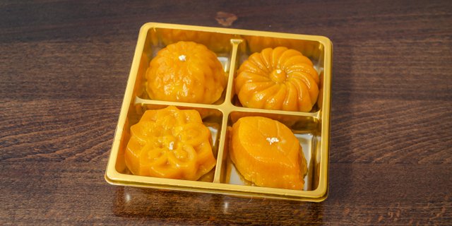 Steamed Pumpkin Cake