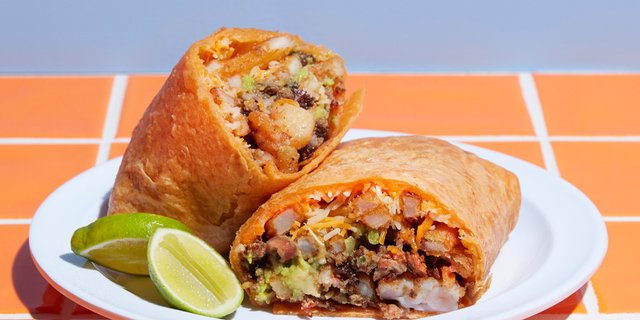 Surf N Turf Burrito