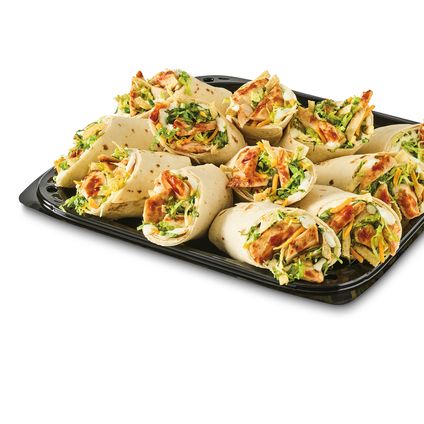 Whiskey River BBQ Chicken Wrap Platter