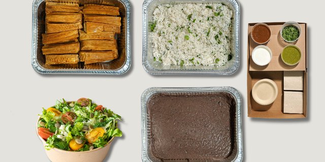 Tamale Meal + Salad Package