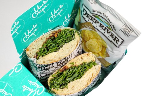 Caesar, Meet Kale - Vegan Sandwich Boxed Lunch