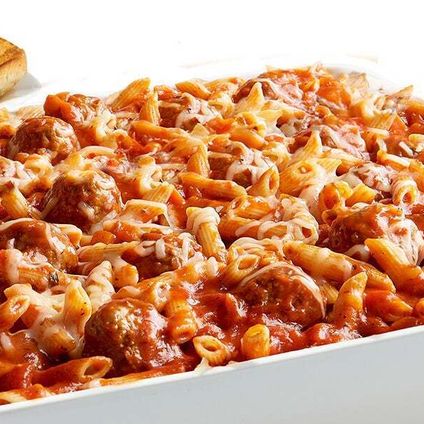 Penne Pasta & Meatballs