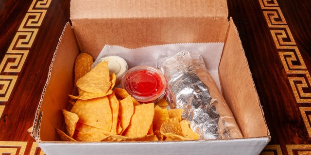 Burrito Box Lunch