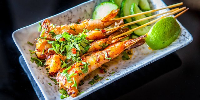 Grilled Shrimp Skewers