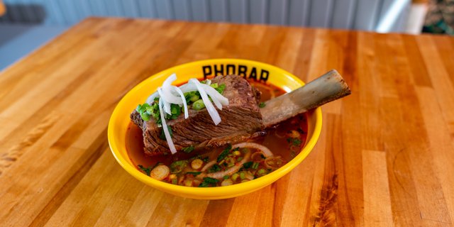 Spicy Short Rib Pho Noodle Soup