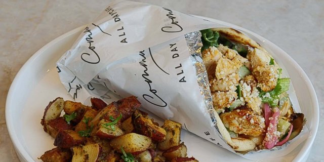 Chopped Chicken Caesar Wrap
