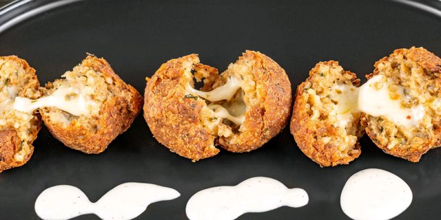 Cheesy Boudin Balls