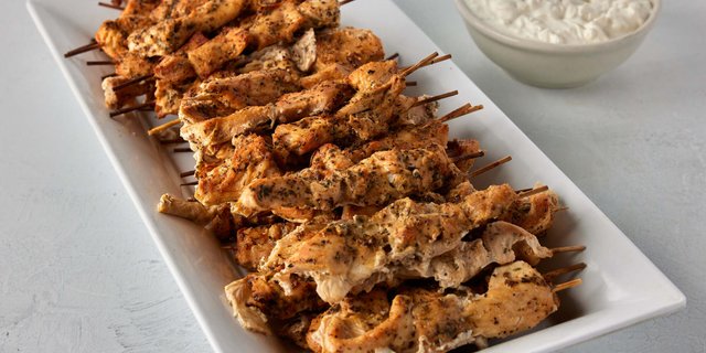 Greek Chicken Skewers