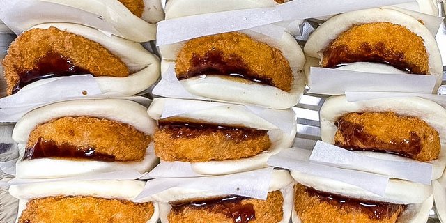 Korokke Bao Tray