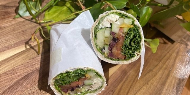 Greek Salad Wrap