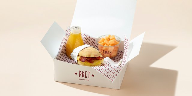 Bacon, Egg & Cheddar Breakfast Box