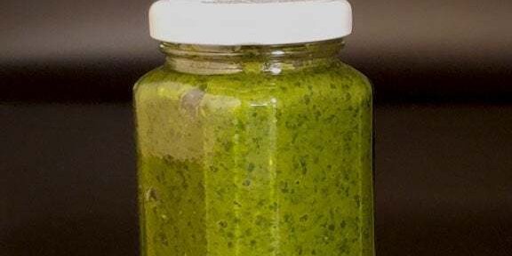 Serrano Cilantro Hot Sauce