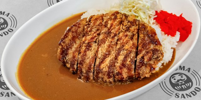 Menchi Katsu Curry