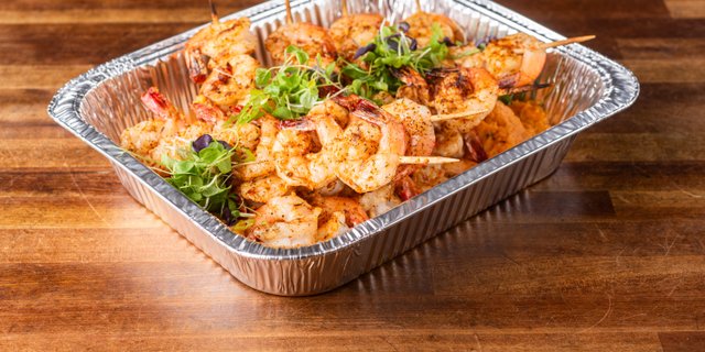 Grilled Chili Butter Shrimp