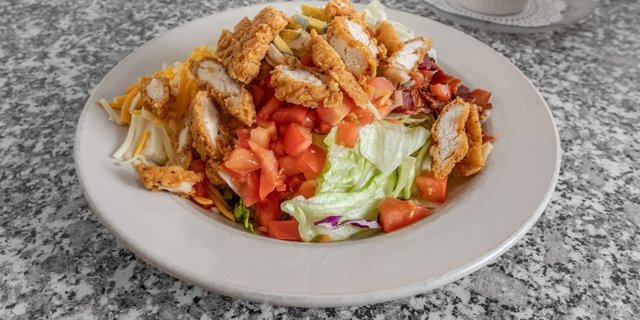 Crispy Chicken Salad