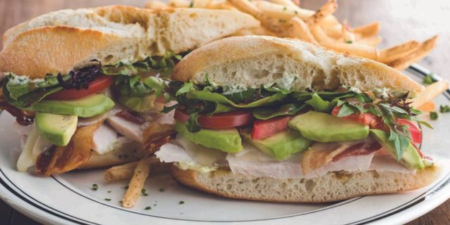 Turkey Pesto Ciabatta Sandwich