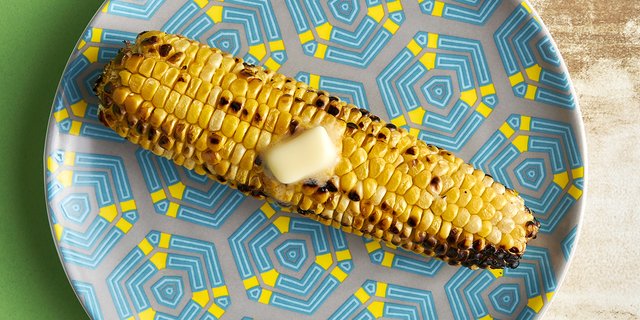 Flame-Grilled Corn on the Cob