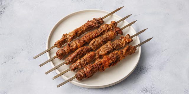 Grilled Lamb Skewers