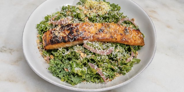 Salmon Kale Salad