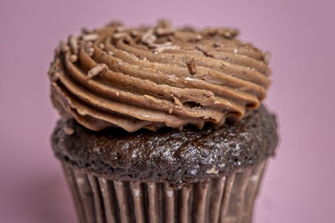 Fresh Handmade Belgian Chocolate Cupcake