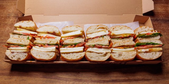 Caprese Sandwich Tray