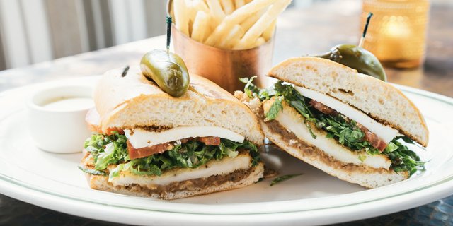 Chicken Milanesa Torta