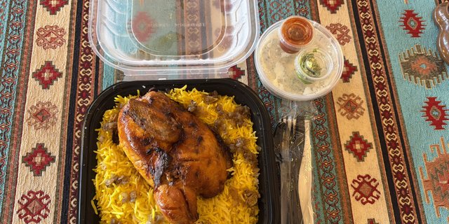 Signature Chicken Mandi Tray