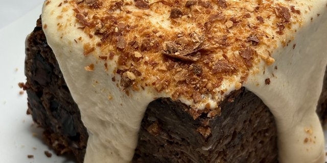 Home Made Double Chocolate & Coconut Cake