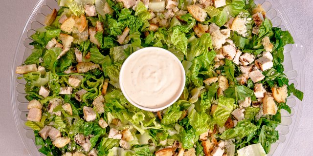 Grilled Chicken Caesar Salad Platter