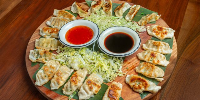 Edamame Dumplings