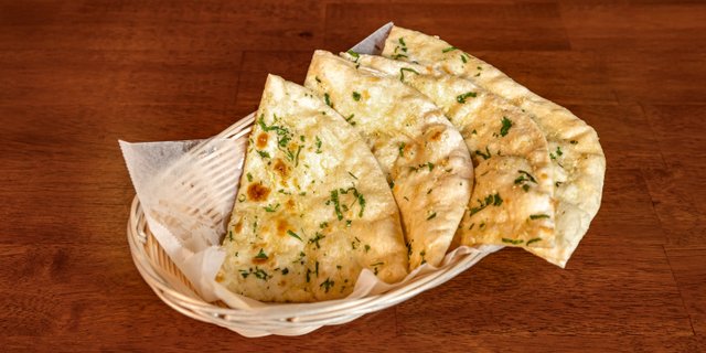 Garlic Cilantro Naan