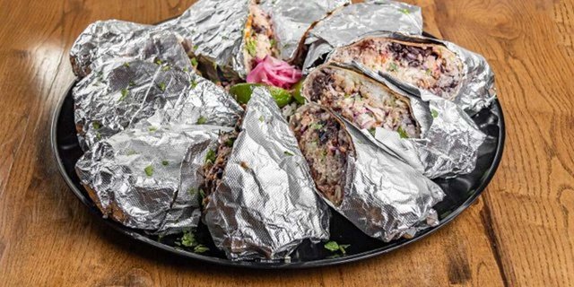 Chicken Burrito Platter