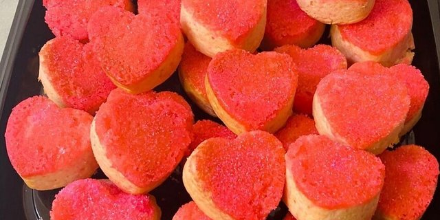Heart-Shaped Mini Muffins