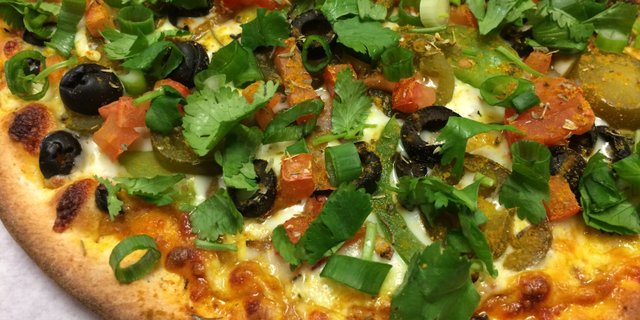 Curry Veggie Pizza