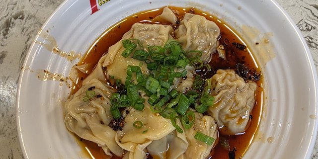 Chili Oil Sakura Pork Wonton