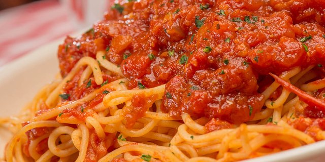 Spaghetti Marinara Pan