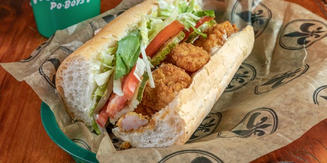 Fried Shrimp Po Boy