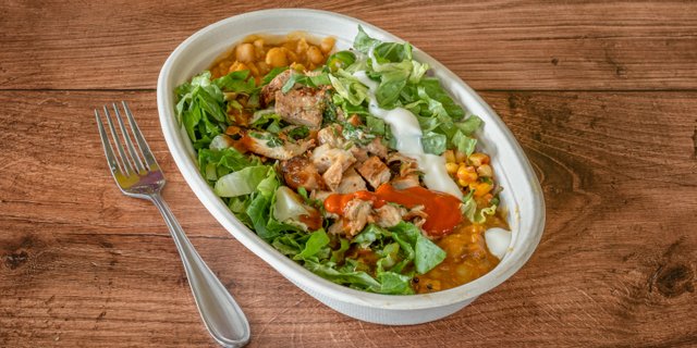 Chicken Tikka Salad Bowl