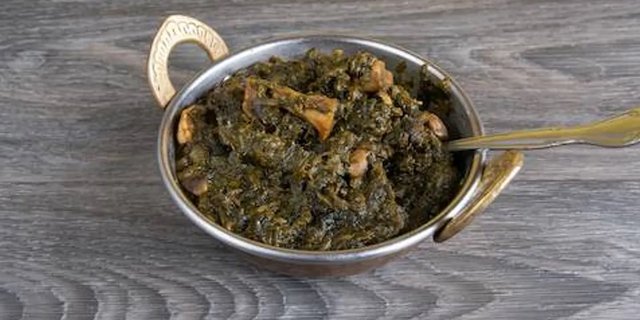 Palak Mushroom