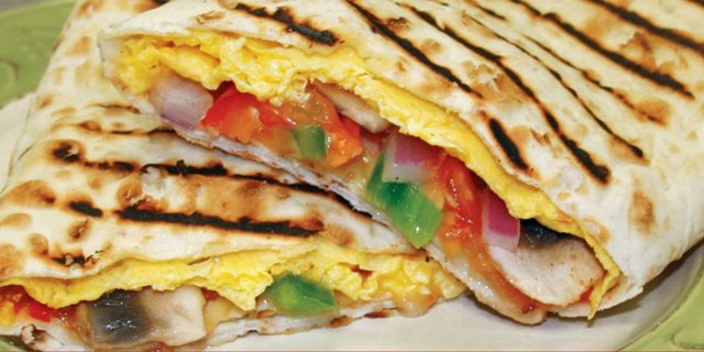 Omelette Panini