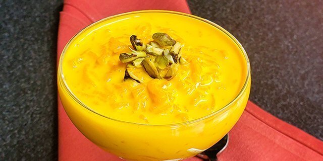 Saffron Kheer Tray