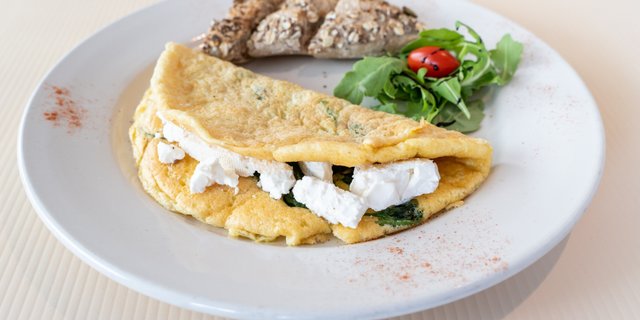 Goat Cheese Omelette
