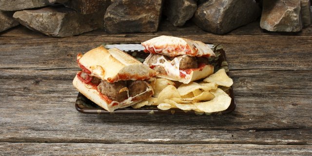 Meatball Parmesan Sub