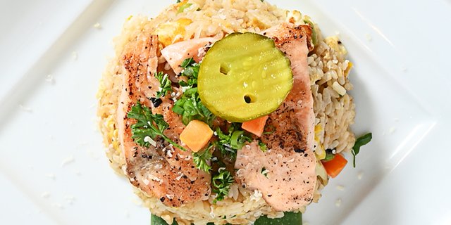Salmon Hibachi Package